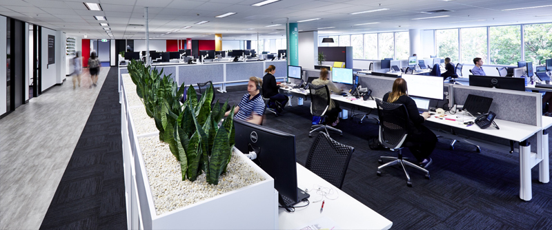 Ricoh North Ryde office ground floor