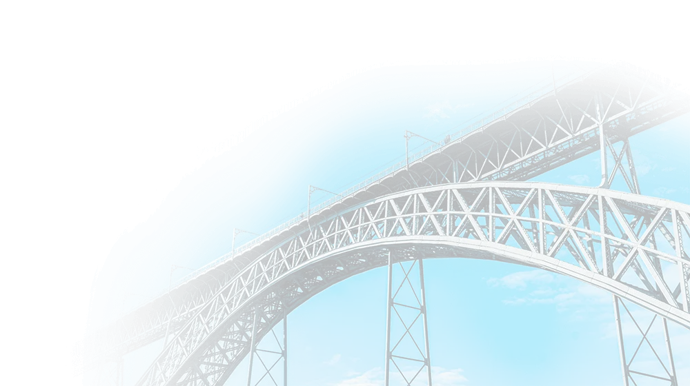 Background image of bridge semi transparent