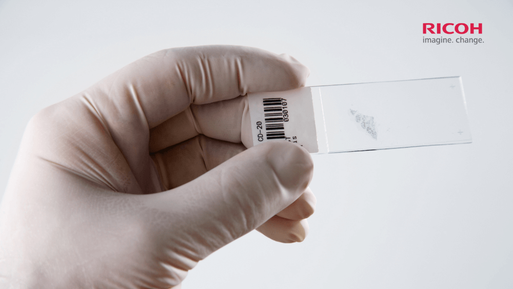 How do TTR Resin B110CU and RFR play an important role in healthcare industry label?