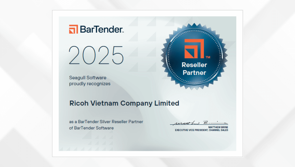 Chứng chỉ đối tác Bartender