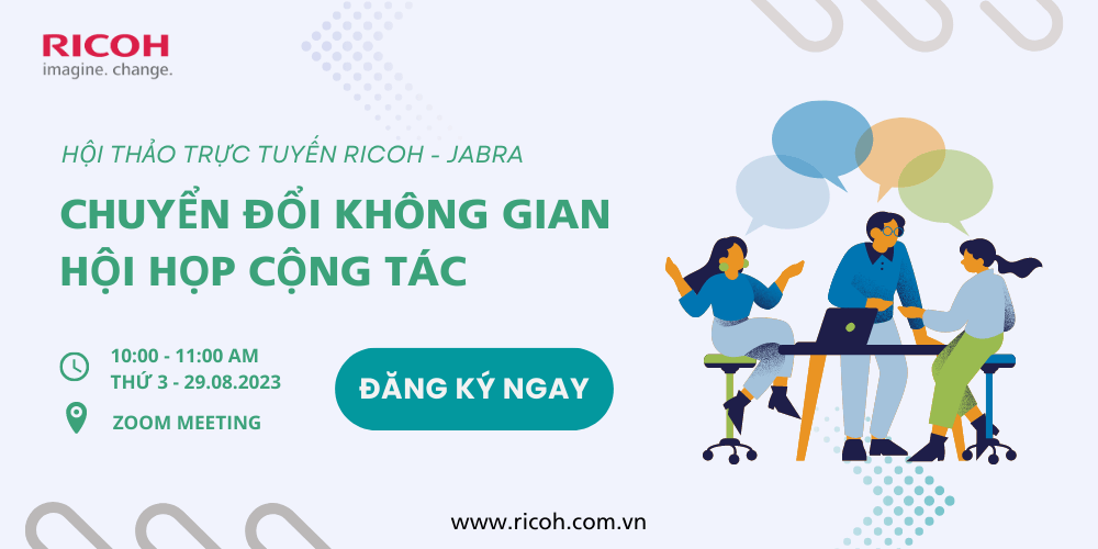 Ricoh – Jabra Live Webinar: Transform your meeting collaboration workspaces