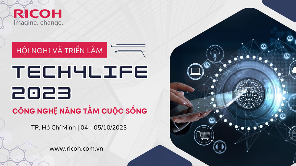 Tech4life logo. Tech4life is an annual international event organized by VINASA and the Ho Chi Minh City People’s Committee