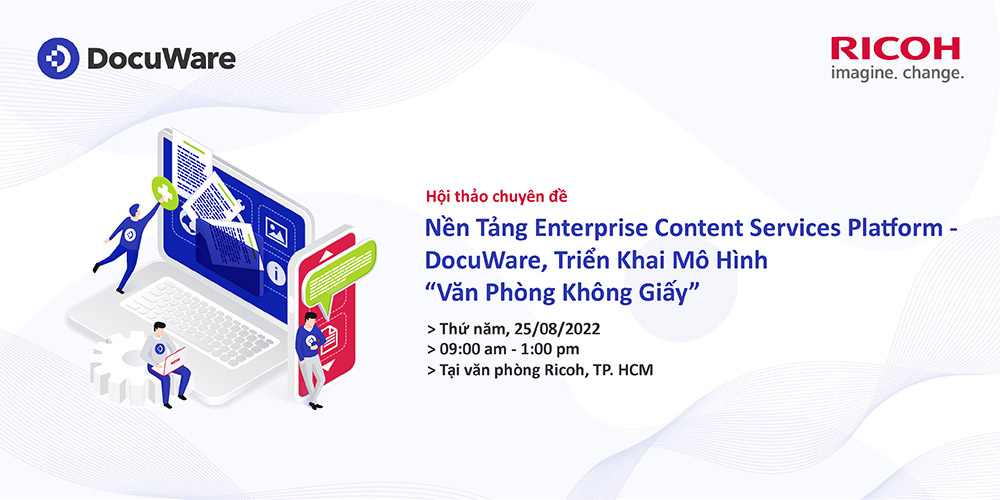 Ricoh Offline Workshop: Enterprise Content Services Platform – DocuWare Implements The “Paperless Office” Model
